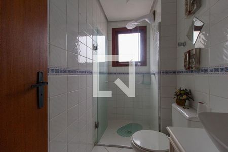 Banheiro de apartamento à venda com 1 quarto, 48m² em Centro, São Leopoldo