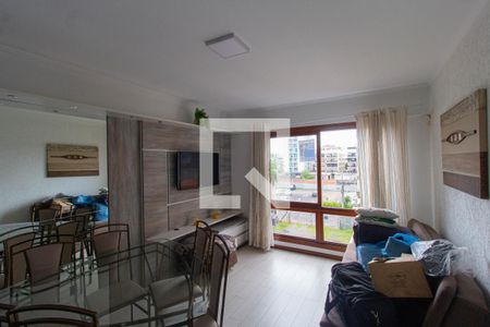 Sala de apartamento para alugar com 1 quarto, 48m² em Centro, São Leopoldo
