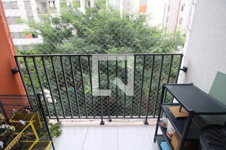 Varanda da Sala de apartamento à venda com 3 quartos, 58m² em Usina Piratininga, São Paulo