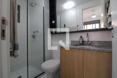 Banheiro da Suíte  de apartamento à venda com 3 quartos, 58m² em Usina Piratininga, São Paulo