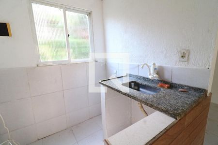 Cozinha de kitnet/studio para alugar com 1 quarto, 26m² em Pitangueiras, Rio de Janeiro