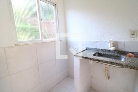 Cozinha de kitnet/studio para alugar com 1 quarto, 26m² em Pitangueiras, Rio de Janeiro