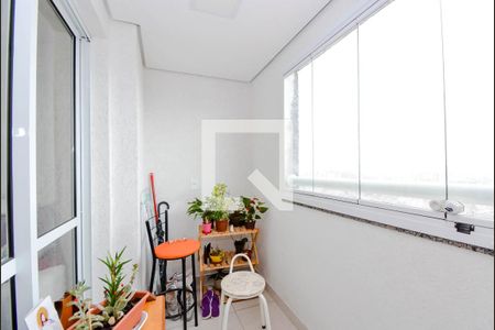 Varanda da Sala de apartamento para alugar com 2 quartos, 53m² em Jardim Imperador, Guarulhos