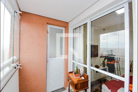 Varanda da Sala de apartamento para alugar com 2 quartos, 53m² em Jardim Imperador, Guarulhos