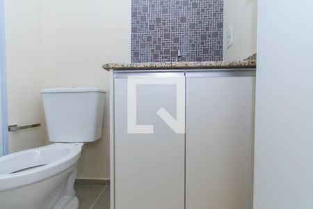 Apartamento para alugar com 25m², 1 quarto e sem vaga Apartamento para alugar com 25m², 1 quarto e sem vagaBanheiro da Suíte