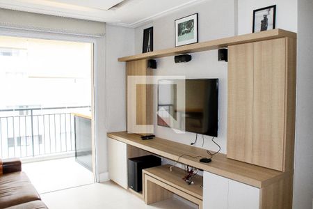 Sala de apartamento para alugar com 2 quartos, 65m² em Vila Romana, São Paulo