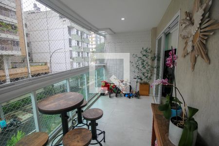 Varanda de apartamento à venda com 3 quartos, 143m² em Botafogo, Rio de Janeiro