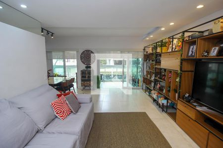 Sala de Estar de apartamento à venda com 3 quartos, 143m² em Botafogo, Rio de Janeiro