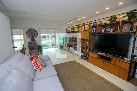 Sala de Estar de apartamento à venda com 3 quartos, 143m² em Botafogo, Rio de Janeiro