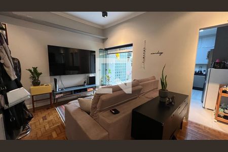 Sala  de apartamento à venda com 2 quartos, 90m² em Pinheiros, São Paulo