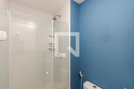 Banheiro da Suíte de apartamento para alugar com 2 quartos, 55m² em Santo Amaro, São Paulo