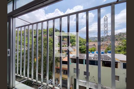Vista da Sala de apartamento à venda com 2 quartos, 48m² em Rio Comprido, Rio de Janeiro