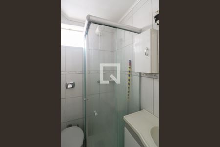 Banheiro de apartamento para alugar com 1 quarto, 27m² em Centro Histórico, Porto Alegre