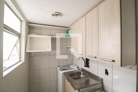 Cozinha de apartamento para alugar com 1 quarto, 27m² em Centro Histórico, Porto Alegre