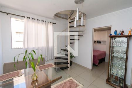 Sala de apartamento à venda com 3 quartos, 102m² em Vila Magnesita, Belo Horizonte