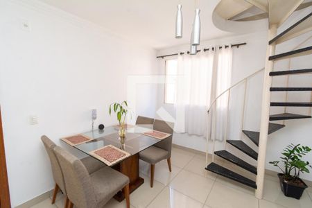 Sala de apartamento à venda com 3 quartos, 102m² em Vila Magnesita, Belo Horizonte