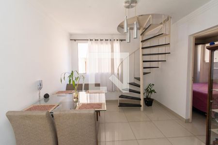 Sala de apartamento à venda com 3 quartos, 102m² em Vila Magnesita, Belo Horizonte