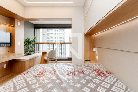 Studio de kitnet/studio para alugar com 1 quarto, 25m² em Brooklin Paulista, São Paulo