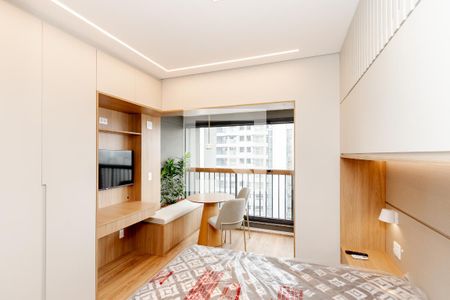 Studio de kitnet/studio para alugar com 1 quarto, 25m² em Brooklin Paulista, São Paulo