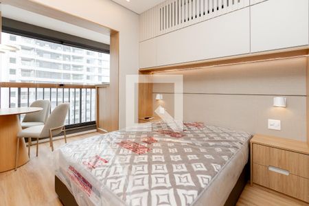 Studio de kitnet/studio para alugar com 1 quarto, 25m² em Brooklin Paulista, São Paulo