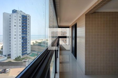 Sacada de apartamento para alugar com 2 quartos, 79m² em Nova Mirim, Praia Grande