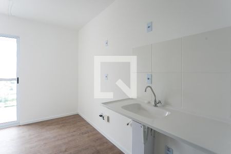 kitnet - cozinha quarto de kitnet/studio para alugar com 1 quarto, 17m² em Vila Sônia, São Paulo