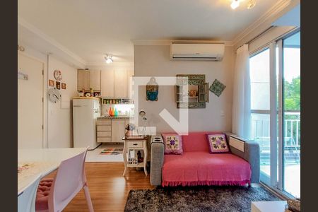 Sala de apartamento à venda com 2 quartos, 52m² em Teresópolis, Porto Alegre
