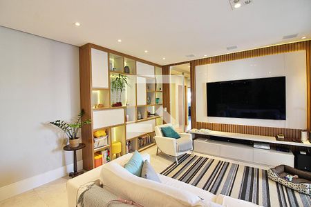 Sala de apartamento à venda com 3 quartos, 118m² em Baeta Neves, São Bernardo do Campo