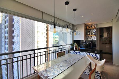 Sala Sacada de apartamento à venda com 3 quartos, 118m² em Baeta Neves, São Bernardo do Campo