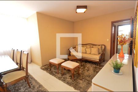 Sala de apartamento para alugar com 3 quartos, 100m² em Sagrada Família, Belo Horizonte