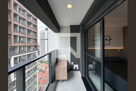 Sacada de apartamento para alugar com 1 quarto, 25m² em Jardim das Acacias, São Paulo
