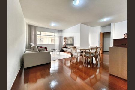 Sala de apartamento à venda com 4 quartos, 165m² em Santo Antônio, Belo Horizonte