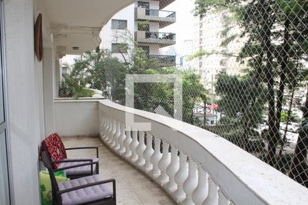 Sacada de apartamento à venda com 4 quartos, 225m² em Perdizes, São Paulo