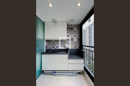 Varanda da Sala de apartamento à venda com 3 quartos, 73m² em Cambuci, São Paulo