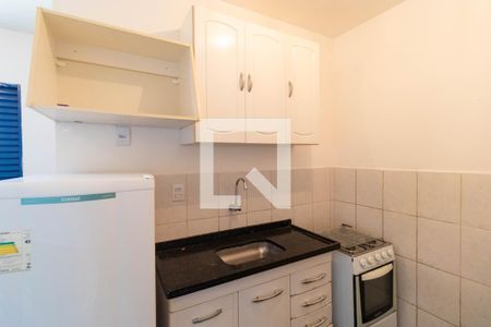 Studio para alugar com 35m², 1 quarto e 1 vaga Studio para alugar com 35m², 1 quarto e 1 vagaCozinha
