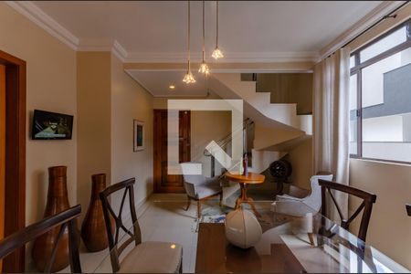 Sala 1 de apartamento à venda com 4 quartos, 197m² em Dona Clara, Belo Horizonte