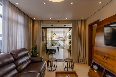 Sala 2 de apartamento à venda com 4 quartos, 197m² em Dona Clara, Belo Horizonte