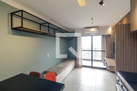 Sala de apartamento para alugar com 1 quarto, 36m² em Campos Elíseos, São Paulo