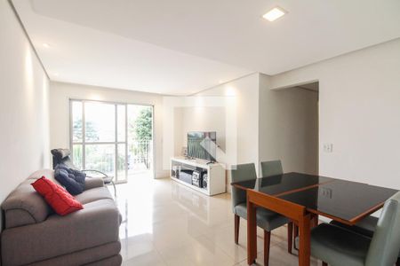 Sala  de apartamento à venda com 3 quartos, 72m² em Vila Nova Manchester, São Paulo