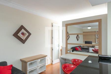 Sala de apartamento para alugar com 1 quarto, 34m² em Rebouças, Curitiba