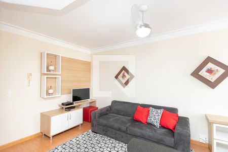 Sala de apartamento para alugar com 1 quarto, 34m² em Rebouças, Curitiba