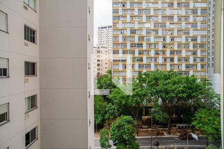 Vista da Sala de apartamento para alugar com 1 quarto, 26m² em Bela Vista, São Paulo