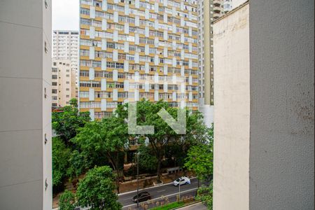 Vista da Sala de apartamento para alugar com 1 quarto, 26m² em Bela Vista, São Paulo