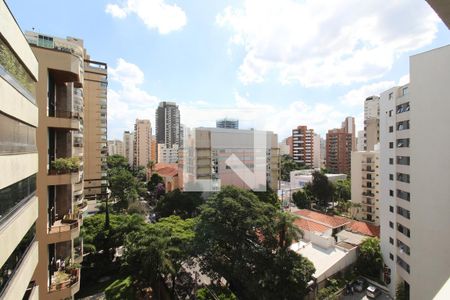 Varanda de kitnet/studio à venda com 1 quarto, 22m² em Indianópolis, São Paulo