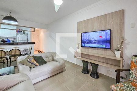 Sala de apartamento para alugar com 3 quartos, 92m² em Enseada, Guarujá