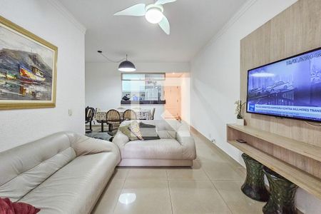 Sala de apartamento para alugar com 3 quartos, 92m² em Enseada, Guarujá