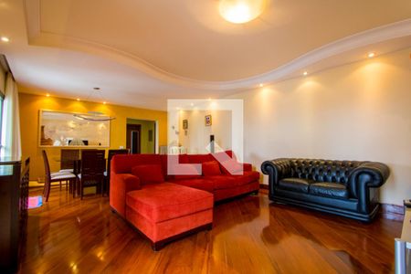 Sala de apartamento à venda com 4 quartos, 183m² em Centro, Santo André
