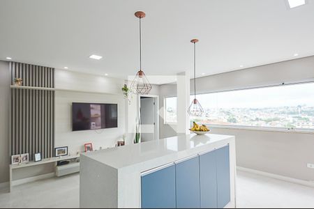 Sala/Cozinha de casa à venda com 2 quartos, 70m² em Vila Santa Luzia, São Bernardo do Campo