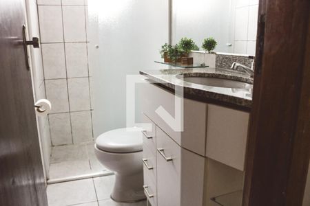 Banheiro de apartamento à venda com 1 quarto, 45m² em Vila Leonor, São Paulo