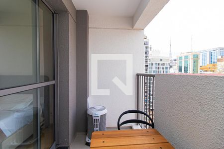 Sacada de kitnet/studio para alugar com 1 quarto, 28m² em Consolação, São Paulo